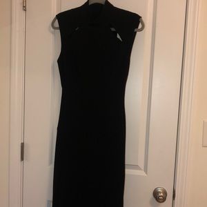 Zara Sleeveless Black dress